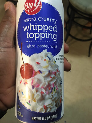 Extra Creamy Whipped Topping, Extra Creamy