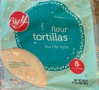 Burrito Style Flour Tortillas