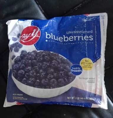 Unsweetened Blueberries, Unsweetened