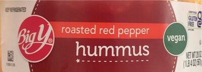 Roasted Red Pepper Hummus, Roasted Red Pepper