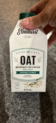 Unsweetened Oat Creamer, Unsweetened