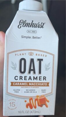 Caramel Macchiato Lightly Sweetened Hemp Creamer, Caramel Macchiato