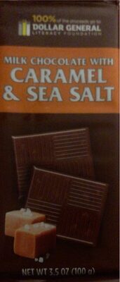 Milk Chocolate With Caramel & Sea Salt, Caramel & Sea Salt