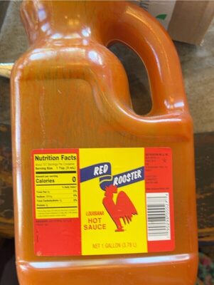 Louisiana Brand Red Rooster Hot Sauce, 1 Gallon