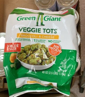 Broccoli & Cheese Veggie Tots, Broccoli & Cheese