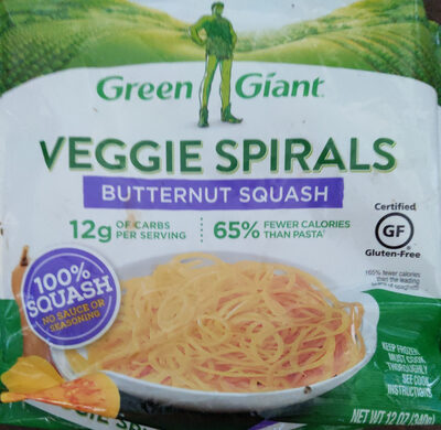 Butternut Squash Veggie Spirals, Butternut Squash