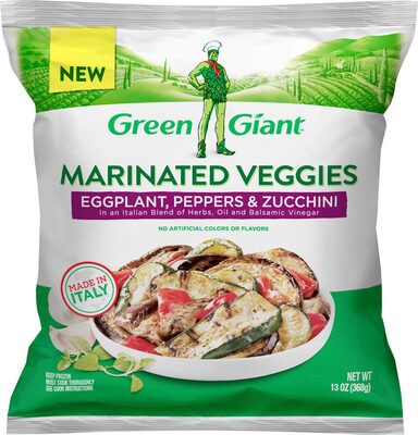 Eggplant, Peppers & Zucchini Marinated Veggies