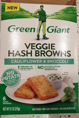 Cauliflower & Broccoli Veggie Hash Browns