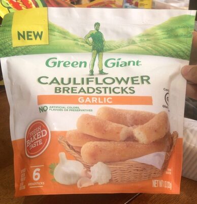 Garlic Cauliflower Breadsticks, Garlic
