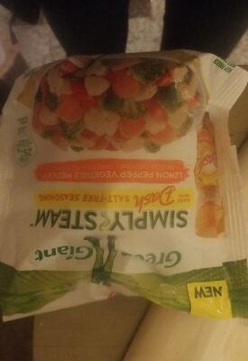 Lemon Pepper Vegetable Medley Broccoli, Cauliflower, Carrots & Red Bell Peppers Seasoning, Lemon Pepper Vegetable Medley