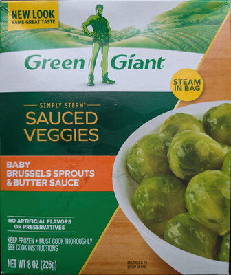Baby Brussels Sprouts & Butter Sauce, Butter Sauce