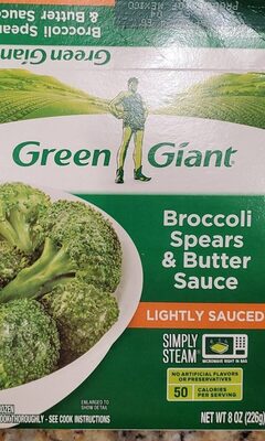 Broccoli Spears & Butter Sauce, Butter Sauce
