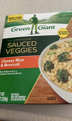 Cheesy Rice & Broccoli In A Cheese Flavored Sauce, Cheese Sauce