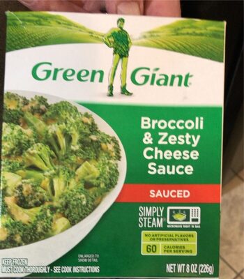 Broccoli & Zesty Cheese Sauce, Zesty Cheese Sauce