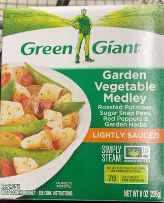 Garden Vegetable Medley Roasted Potatoes, Sugar Snap Peas, Red Peppers & Garden Herbs, Garden Vegetable Medley
