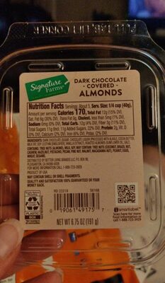 Dark Chocolate Almonds