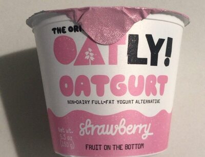 The Original Strawberry Fruit On The Bottom Oatgurt, Strawberry
