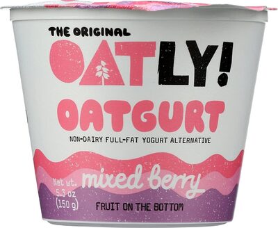 The Original Mixed Berry Fruit On The Bottom Oatgurt, Mixed Berry