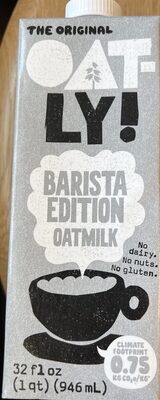 Barista Edition Oatmilk, Barista Edition