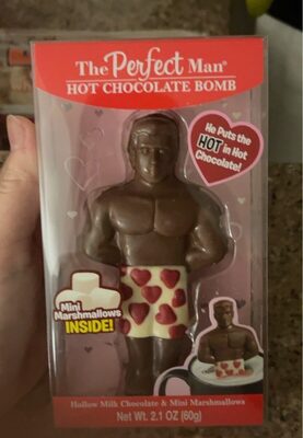 Hollow Milk Chocolate & Mini Marshmallows Bomb, Hollow Milk Chocolate & Mini Marshmallows