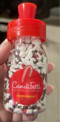 Peppermint Flavored Hot Cocoa Decor, Peppermint