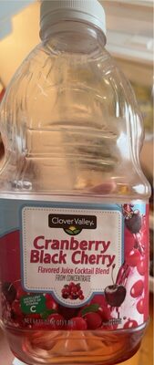 Cranberry Black Cherry Flavored Juice Cocktail Blend From Concentrate, Cranberry Black Cherry