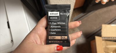 Chocolate Sea Salt Minis Protein Bar, Chocolate Sea Salt
