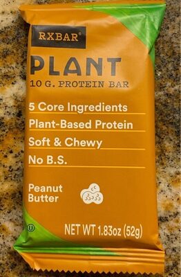 Peanut Butter Protein Bar, Peanut Butter