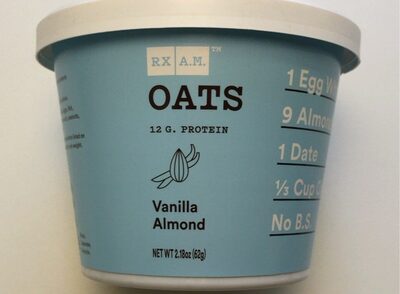 Vanilla Almond Oats, Vanilla Almond