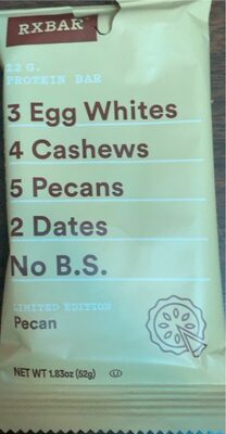 Pecan Protein Bar, Pecan