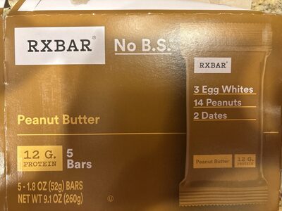 Peanut Butter Protein Bar, Peanut Butter