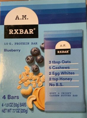Blueberry Protein Bars, Blueberry