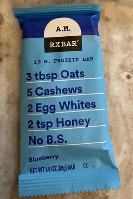 Blueberry Protien Bar, Blueberry