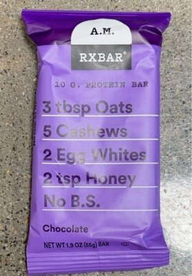 A.M. Chocolate Protein Bar, Chocolate