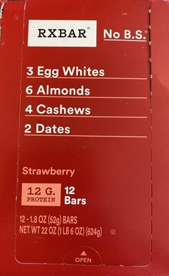 Strawberry Protein Bar, Strawberry