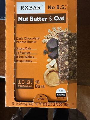 Peanut Butter Dark Chocolate Protein Bars, Peanut Butter Dark Chocolate