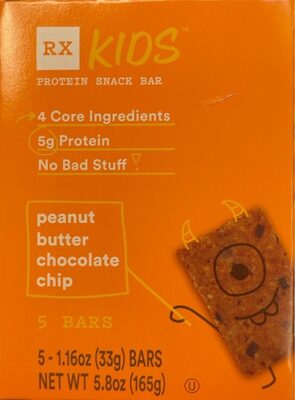 Peanut Butter Chocolate Chip Protein Snack Bars, Peanut Butter Chocolate Chip