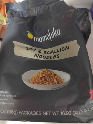 Soy & Scallion Noodles, Soy & Scallion