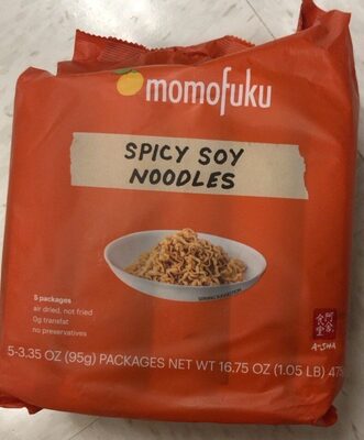 Spicy Soy Noodles, Spicy Soy