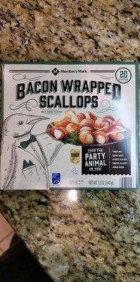Bacon Wrapped Scallops, Bacon