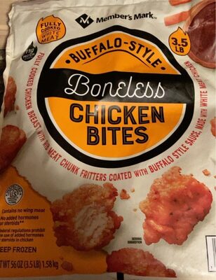Buffalo-Style Boneless Chicken Bites, Buffalo-Style