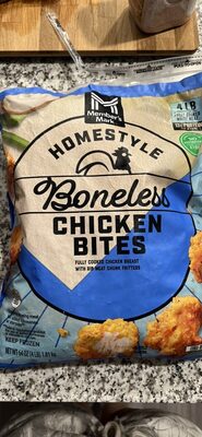 Fully Cooked Homestyle Boneless Chicken Bites, Homestyle