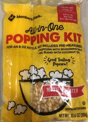 Movie Theater All-In-One Popping Kit, Movie Theater