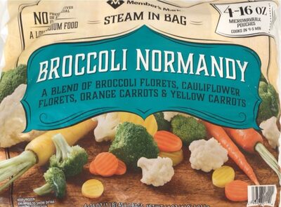 Broccoli Normandy A Blend Of Broccoli Florets, Cauliflower Florets, Orange Carrots & Yellow Carrots