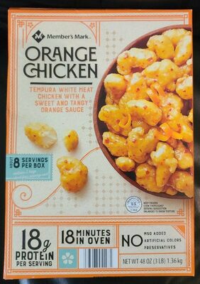 Orange Chicken Tempura White Meat Chicken With A Sweet And Tangy Orange Sauce, Orange Chicken