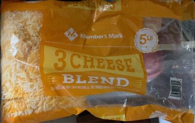 3 Cheese Blend Low-Moisture Part-Skim Mozzarella, Not Smoked Provolone & Mild Cheddar Cheeses, 3 Cheese Blend