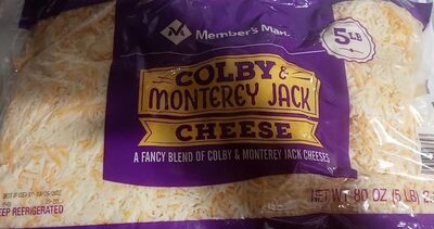 A Fancy Blend Of Colby & Monterey Jack Cheese, Colby & Monterey Jack