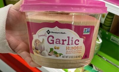 Roasted Garlic Hummus, Roasted Garlic