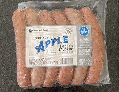 Chicken Apple Smoked Sausage, Chicken Apple