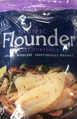 Pacific Flounder Fillet Portions
